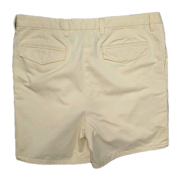 Vintage Gap Clean Cut Men’s 6" Butter Yellow Cotton Shorts sz 38 Golf Preppy - Picture 2 of 7